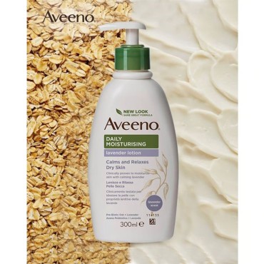 Aveeno Daily Moisturizing Lotion Lavender 300ml