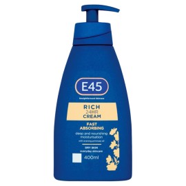 E45 Daily Rich 24Hour Cream Fast Absorbing 400ml