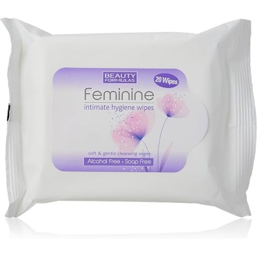 Beauty Formulas Feminine Intimate Hygience Wipes 20's