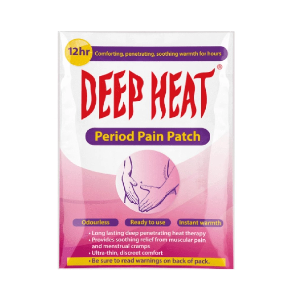 Deep Heat Period Pain Patch 1'S