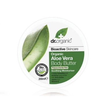 Dr Organic Aloe Vera Body Butter 200ml