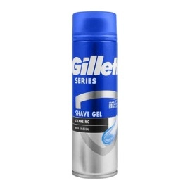 Gillette Series Shaving Gel Cleansing With Charcoal 200ML