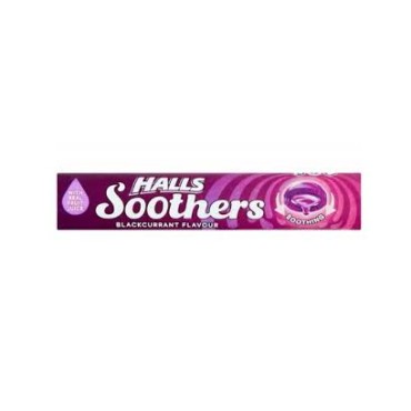 Halls Soothers Blackcurrant 45G