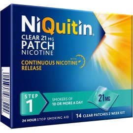 Niquitin Step 1 21mg Patch 14`s