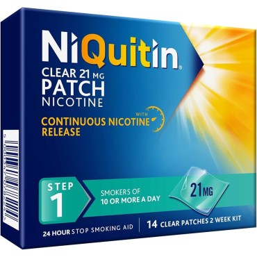 Niquitin Step 1 21mg Patch 14`s