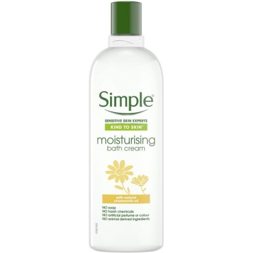 Simple Moisturising Bath Cream 400ml