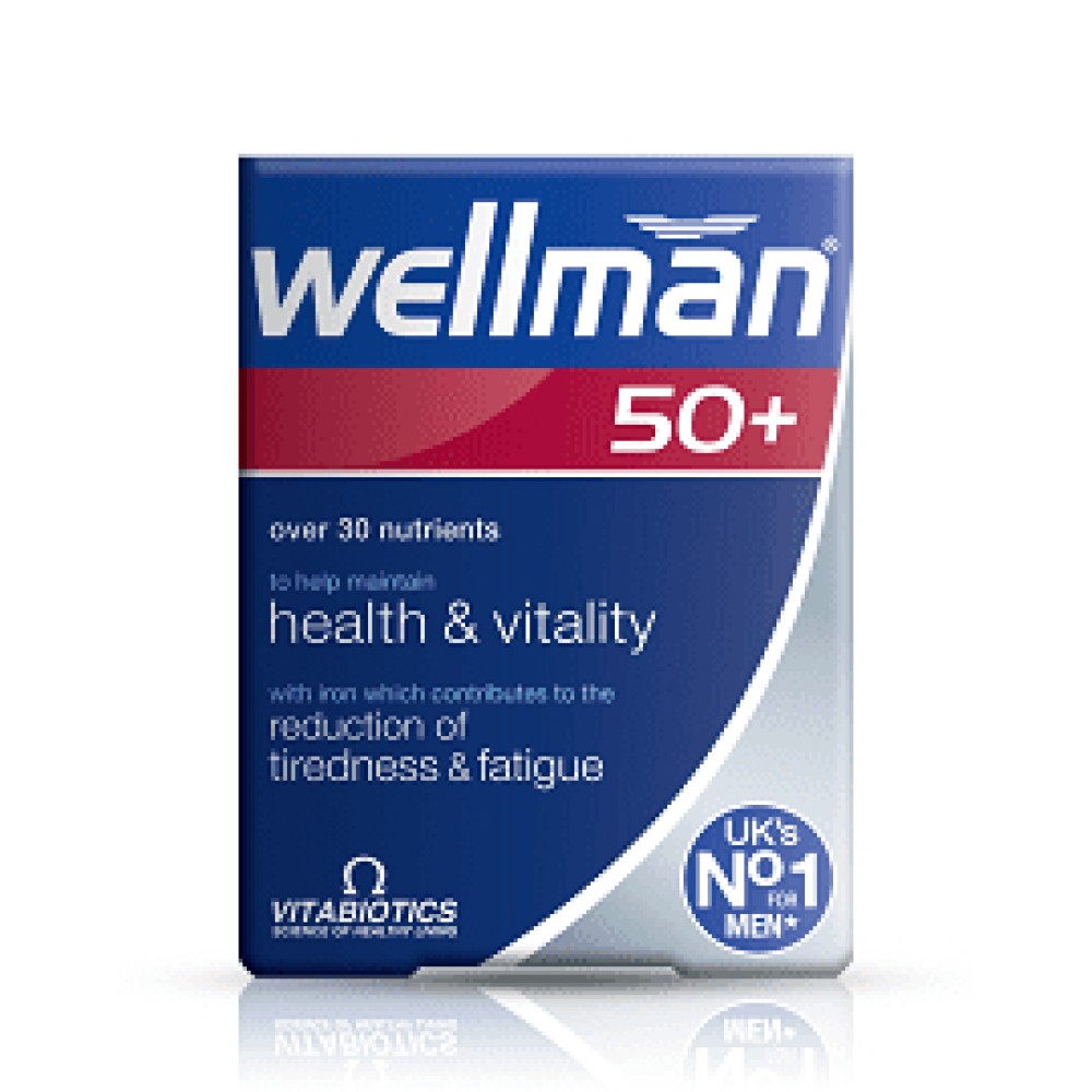 Well Man 50+ Tablets 30's