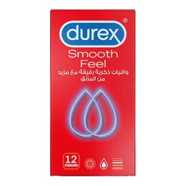 Durex Smooth Feel Condoms 12's