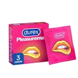 Durex Pleasuremax Condoms 3's