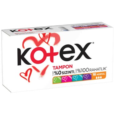 Kotex Tampons Regular 16s