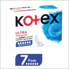 Kotex Ultra Thin Sanitary Pads Night Extra Long 7's