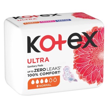 Kotex Ultra Thin Pads Sanitary Normal 8s
