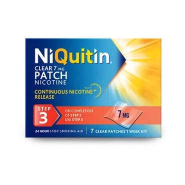 Niquitin Step 3 7mg Patch 7`s