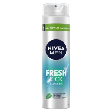 Nivea Men Fresh Kick Shaving Gel 200ml