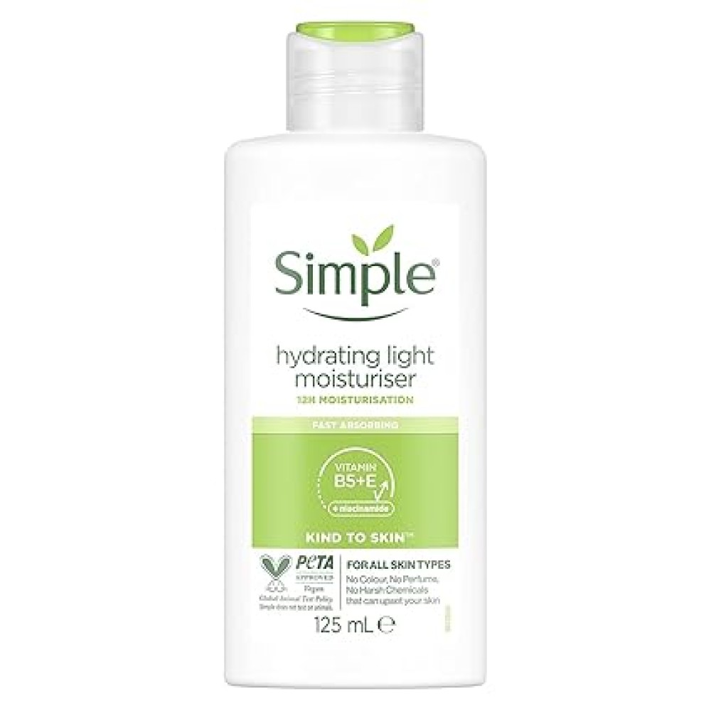 Simple Kind To Skin Hydrating Light Moisturiser 125ml