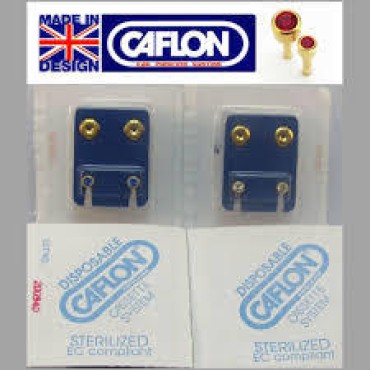 Caflons Stud Earrings Silver