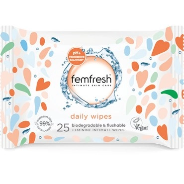Femfresh Intimate Skin Care 25feminine Wipes