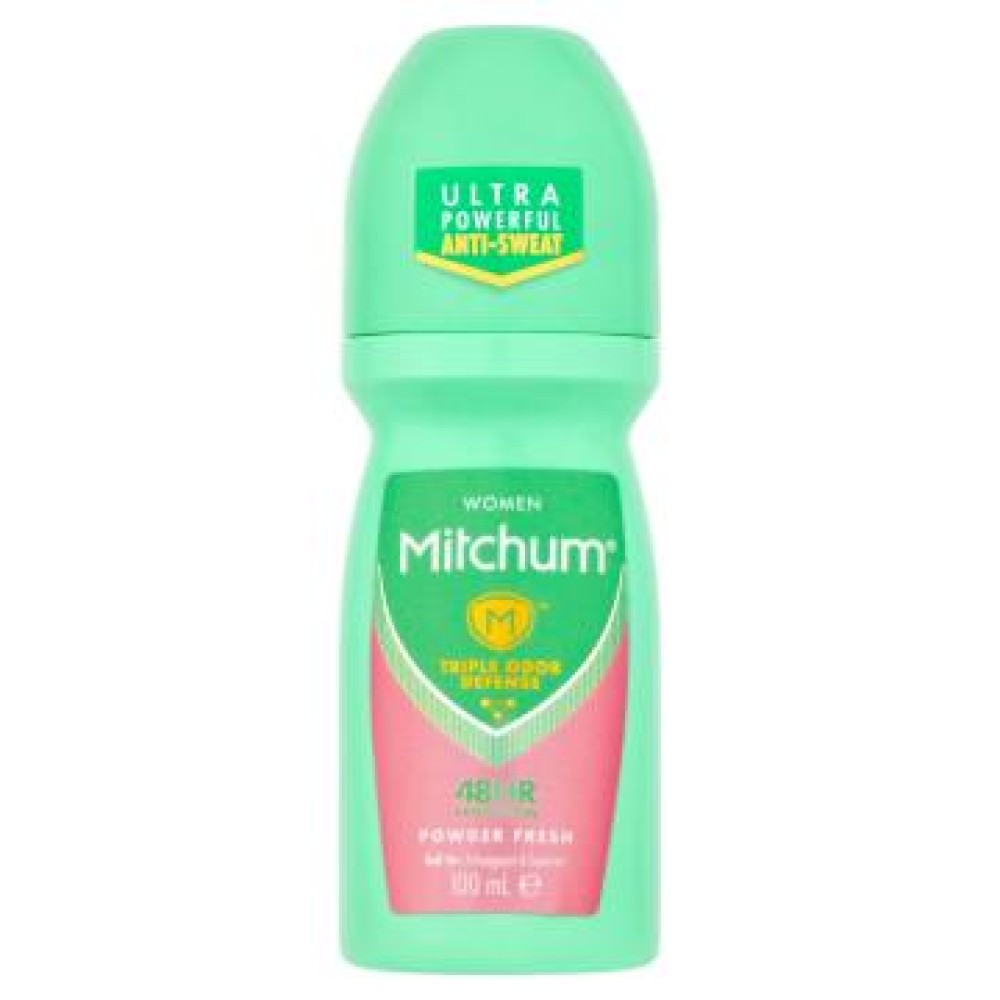 Mitchum Triple Odor Defense Powder Fresh 100ml-Women