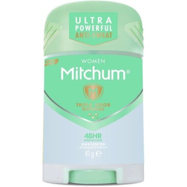 Mitchum Women Triple Odor Defense 41g - Unscented 