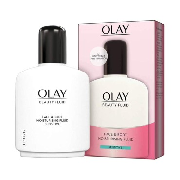 Olay Beauty Fluid Face And Body Moisturiser Sensitive 100 Ml