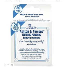 Ashton & Parsons Infant Powder 20's