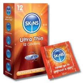 Skins Ultra Thin Premium Condoms 12's