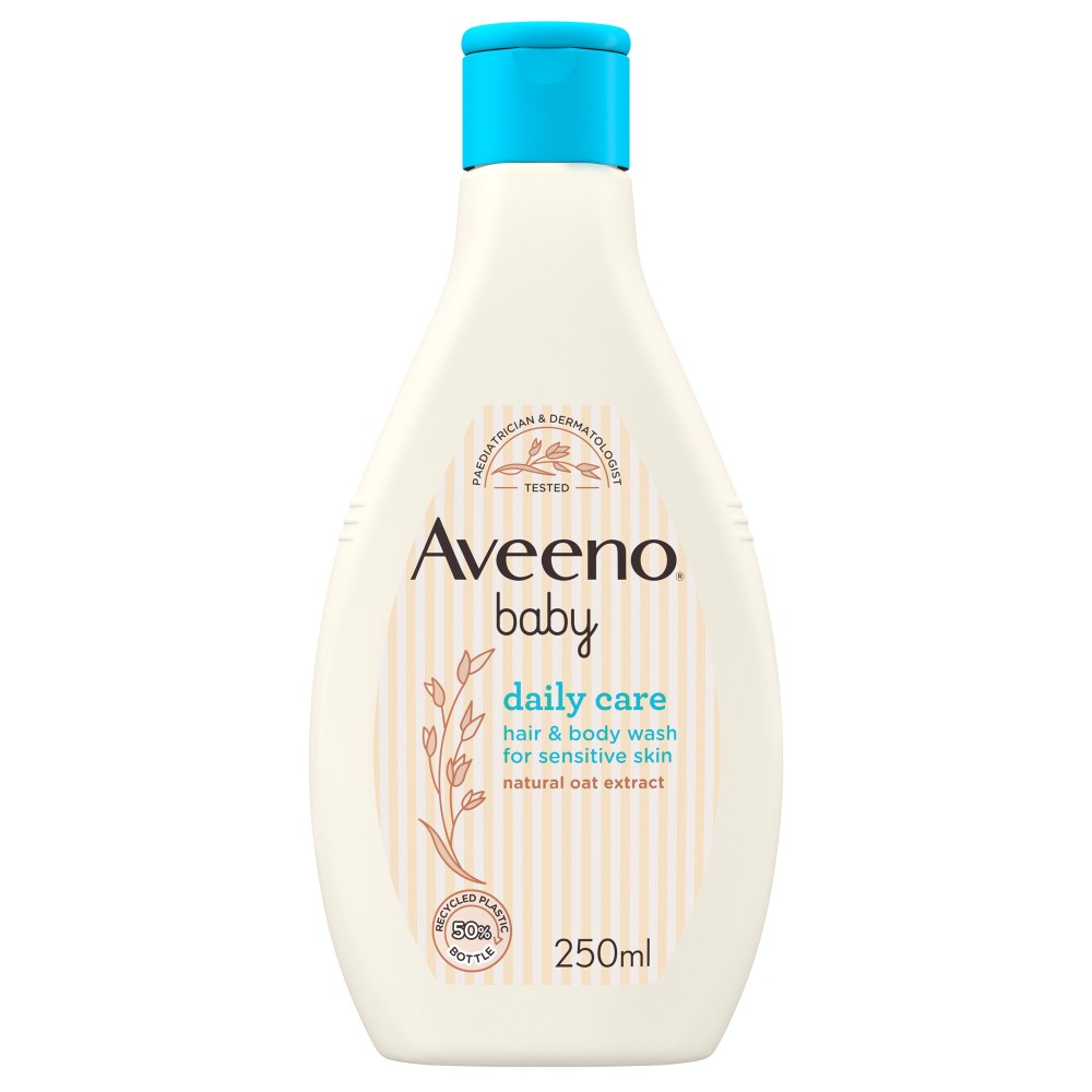 Aveeno Baby Daily Care Hair & Body Wash For Sensitive Skin 250ml