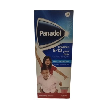 Panadol Elixir 5 -12 Yrs 100 Ml