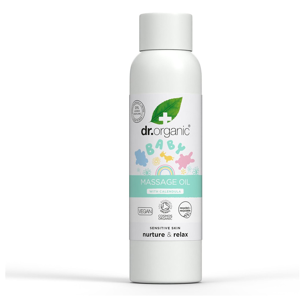 Dr Organic Baby Calendula Massage Oil 150ml