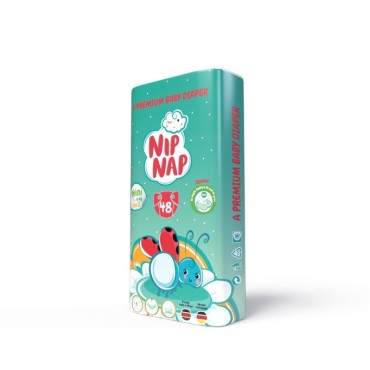 Nip Nap Mini Diapers 3-6kg 48's