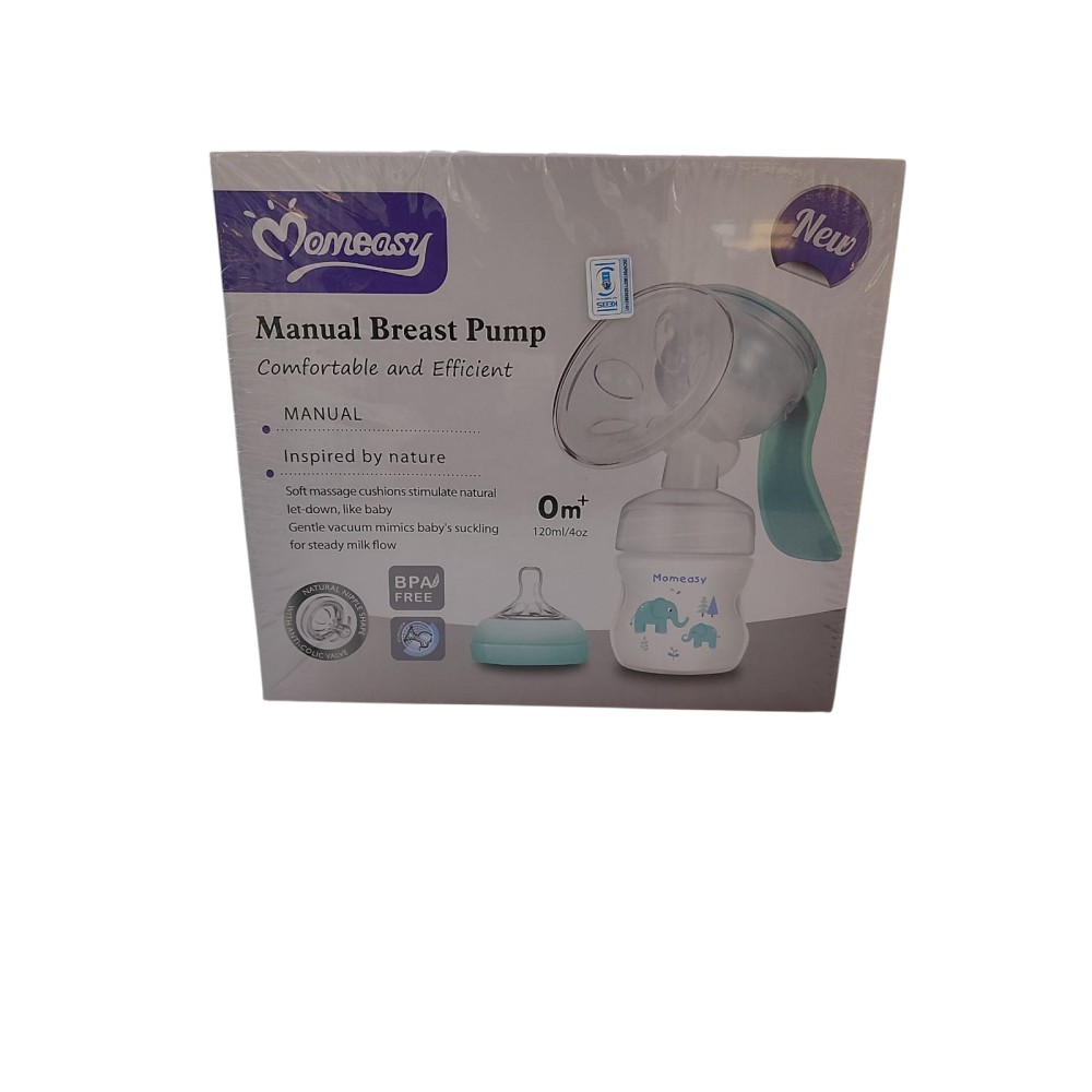 Momeasy Manual Breast Pump 0m+ 120ml