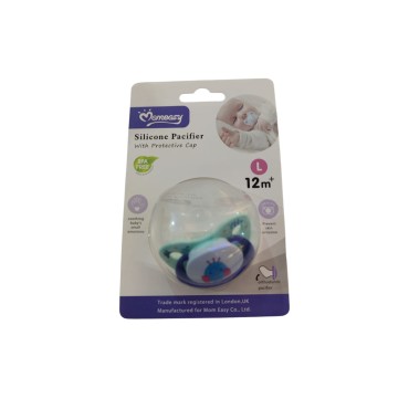 Momeasy Silicone Pacifier With Protective Cap 12m+
