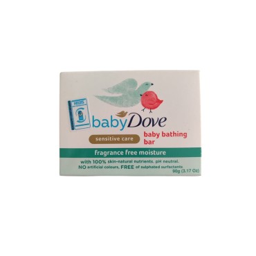 Baby Dove Fragrance Free Moisture Bathing Bar Soap 90g