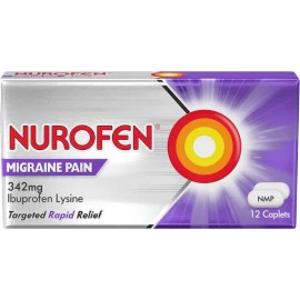 Nurofen Migraine Pain 342 Mg Tablets 12's