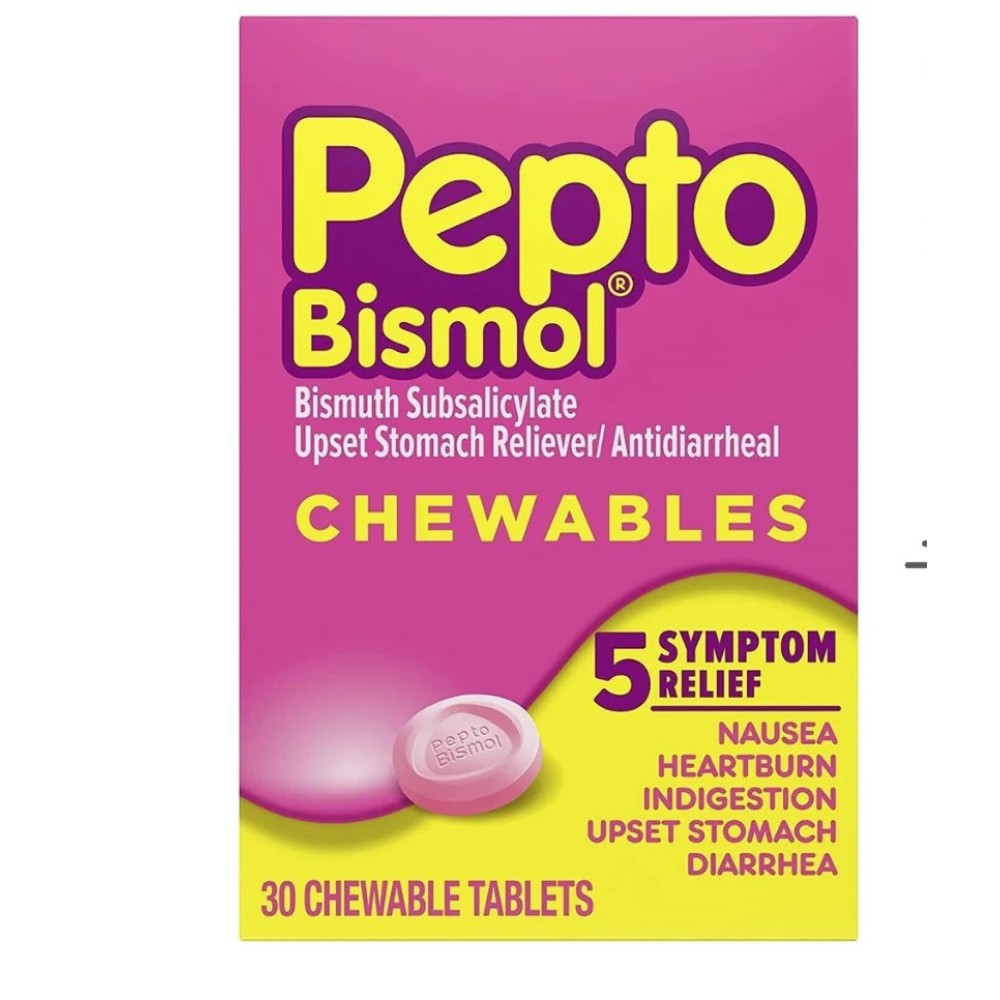 Pepto Bismol Chewable Tablets 30's