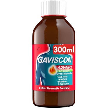 Gaviscon Advance Liquid Peppermint 300ml