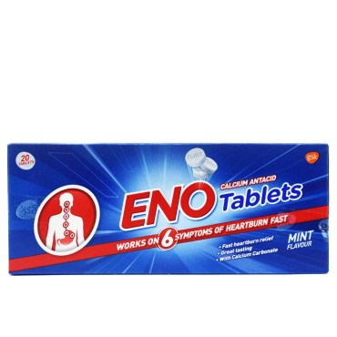 Eno Calcium Antacid Tablets 20's