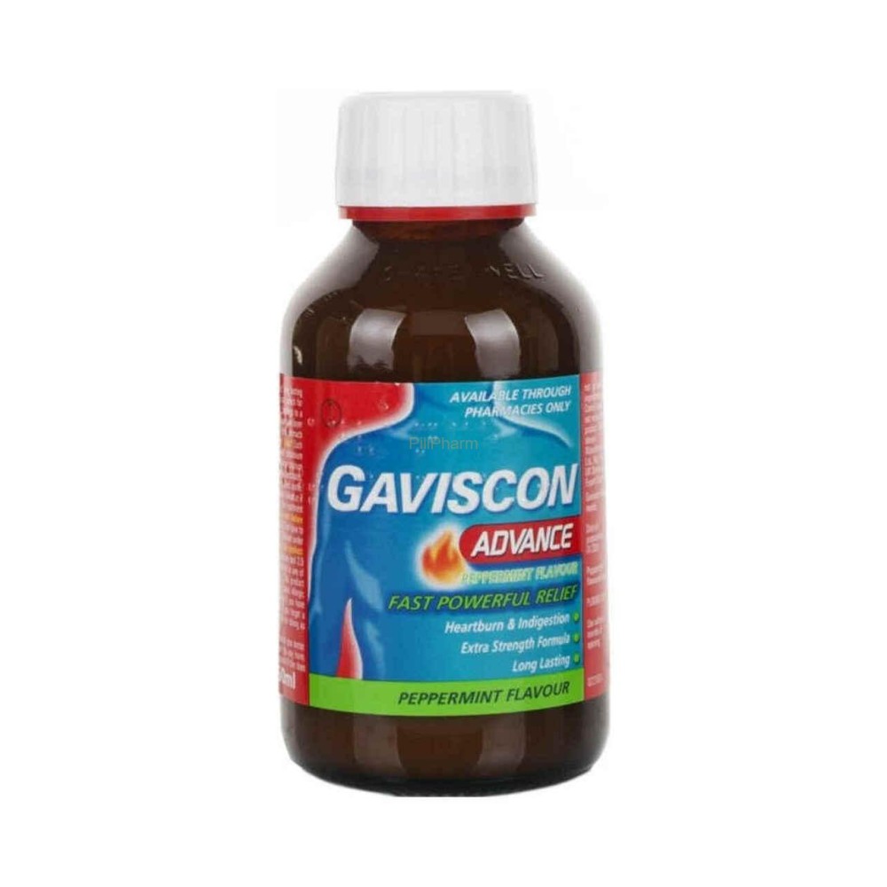 Gaviscon Advance Peppermint Flavour Suspension 500ml