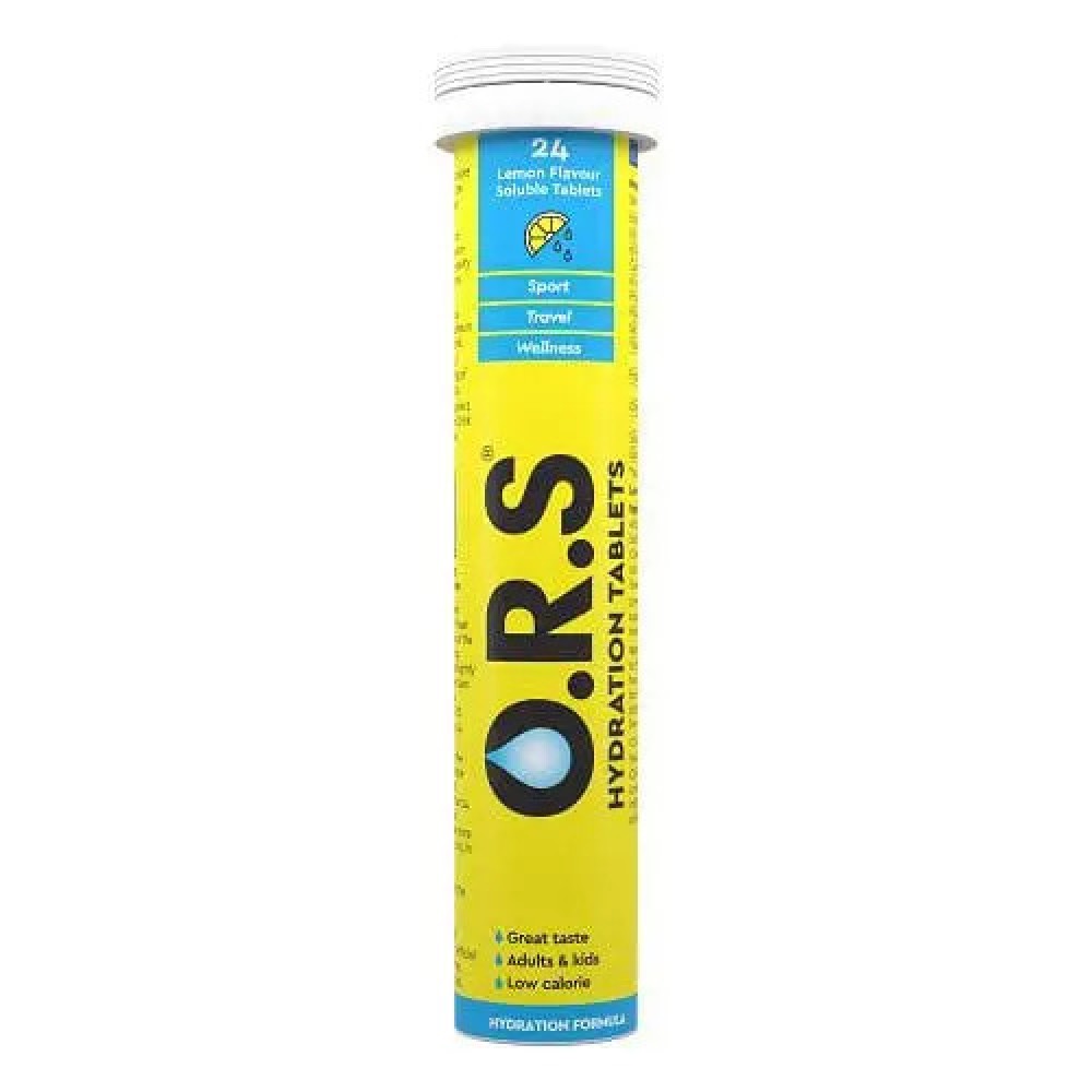 Oral Hydration Tablets 24's- Lemon