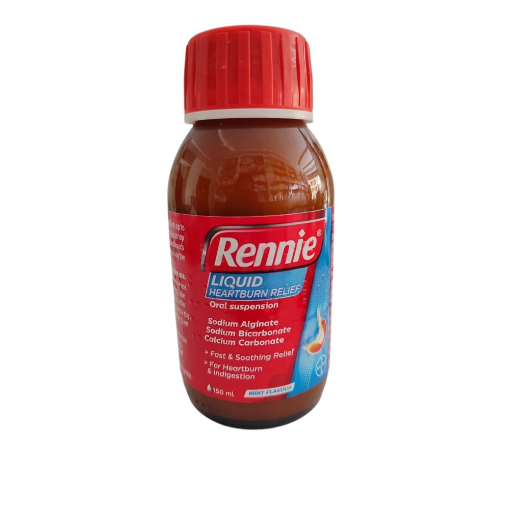 Rennie Liquid Heartburn Relief Mint Flavour 150ml