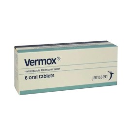 Vermox Tablets 100mg 6's