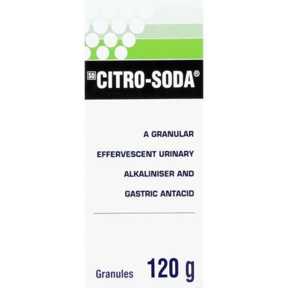 Citro Soda Alkaline Granules 120g