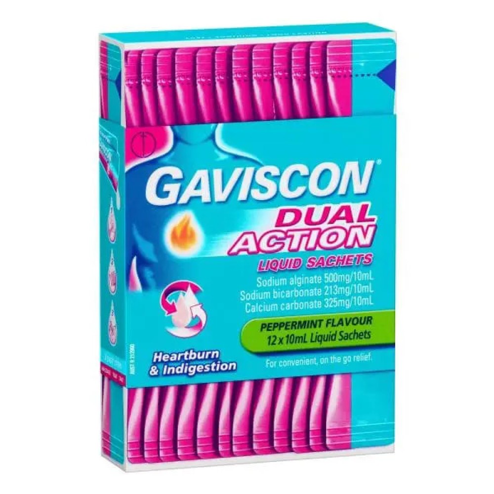 Gaviscon Double Action Mint Tablets 12's