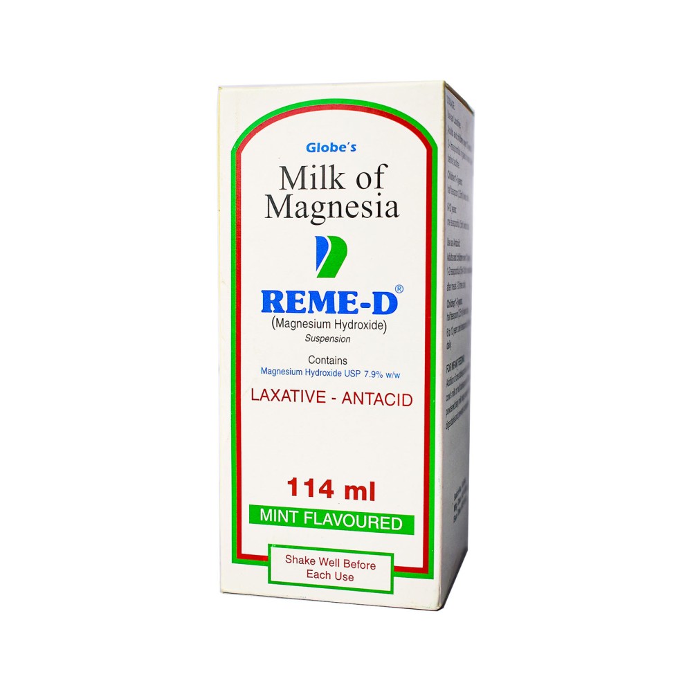 Milk Of Magnesia- Reme-D 114ml