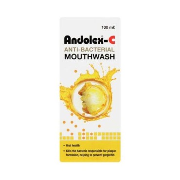 Andolex-c Antibacterial Mouth Wash 100ml