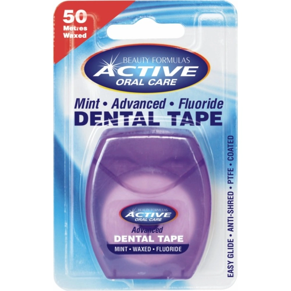 Active -waxed Fluoride Dental Tape 100M
