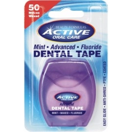 Active -waxed Fluoride Dental Tape 100M