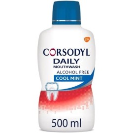 Corsodyl Daily Defence Mouthwash Cool Mint 500ml