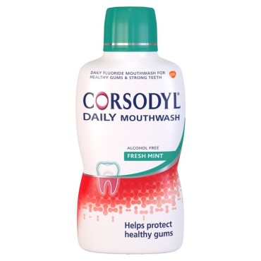 Corsodyl Daily Defence  Mouthwash Freshmint 500ml