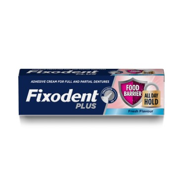 Fixodent Plus Food Barrier Cream Fresh Flavour 40g